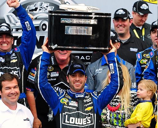 Jimmie Johnson savoring the moment as Daytona 500 Champion
