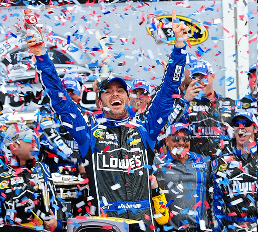 Johnson wins the Daytona 500