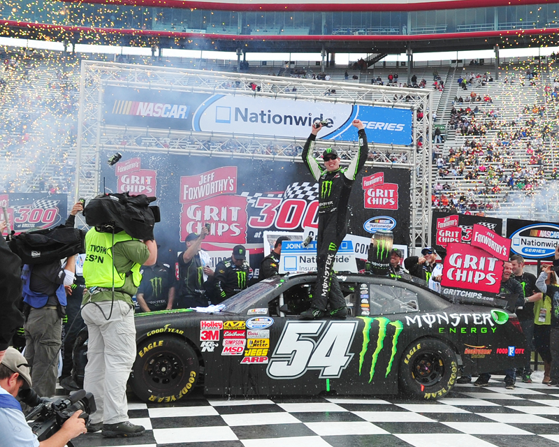 Busch wins the NNS Jeff Foxworthy’s Grit Chips 300 at Bristol