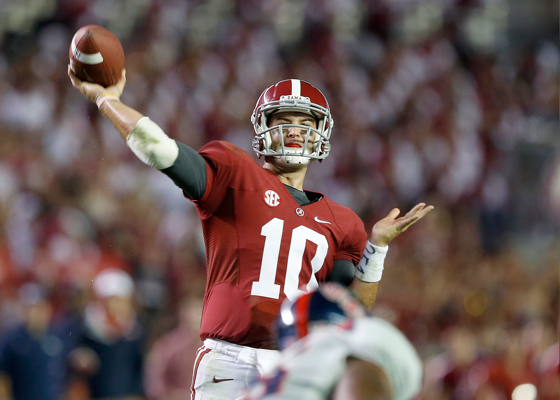 Alabama Crimson Tide Championship Quarterback AJ McCarron to Serve as Honorary Pace Car Driver for Aaron’s 499 at Talladega Superspeedway, May 5