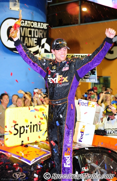 Denny Hamlin’s Homestead Victory Both Ironic and Symbolic