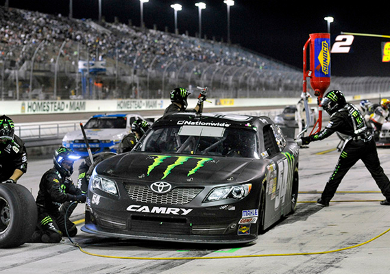 Kyle Busch and No. 54 Finish Third at Homestead
