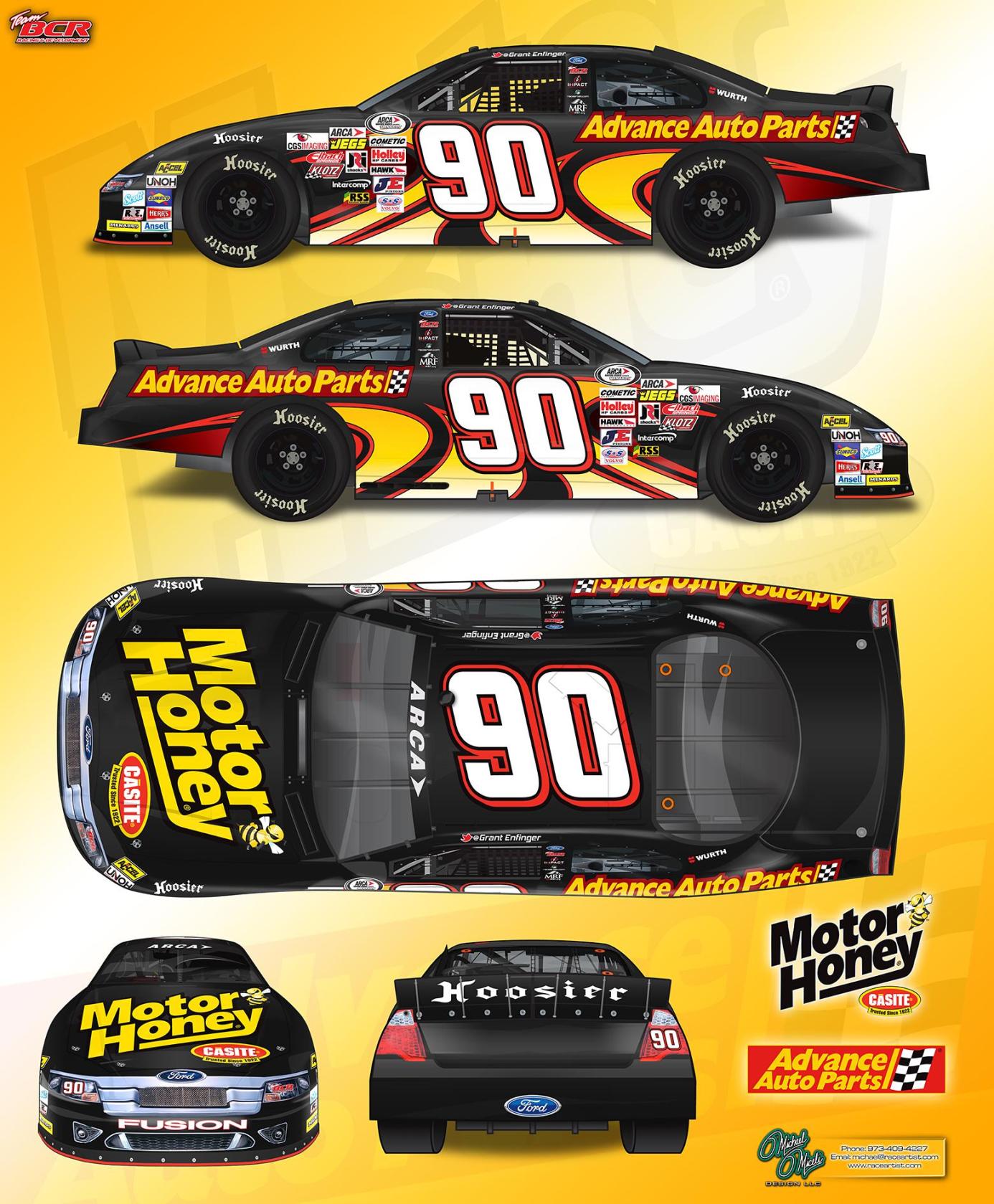 Team BCR and Grant Enfinger Welcome Casite’s Retail Partner Advance Auto Parts