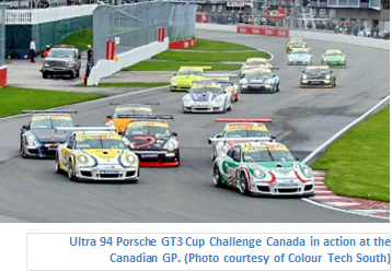 PORSCHE CARS CANADA TO PROMOTE THE ULTRA 94 GT3 CUP CHALLENGE CANADA AT THE CANADIAN MOTORSPORTS EXPO