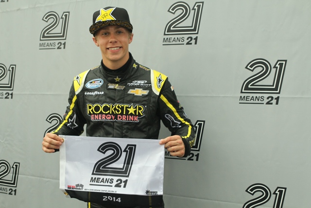 Dylan Kwasniewski wins pole for DRIVE4COPD 300 at Daytona