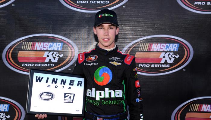 Ben Rhodes wins the pole for K&N East Battle of the Beach