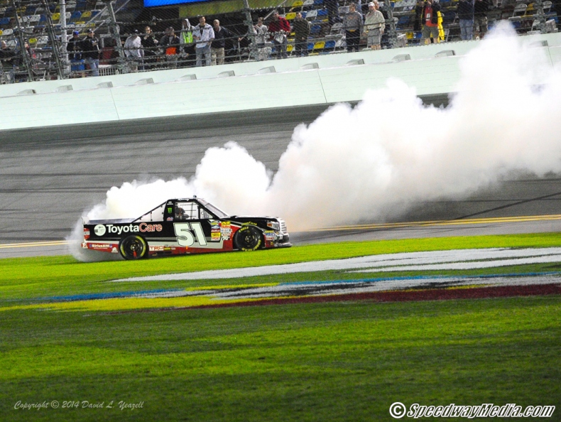 Kyle Busch checks win off bucket list as some fans express displeasure