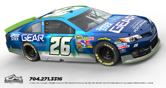 Swan Racing Partners with Speed Stick GEAR to Support Cole Whitt for the Daytona 500