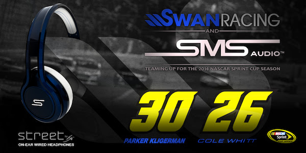 50 Cent and SMS Audio Partner with Swan Racing