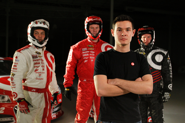 Team Target Video Unveils Trio of Firesuits and New Paint Schemes for Kyle Larson’s NASCAR Sprint Cup Series Inaugural Season