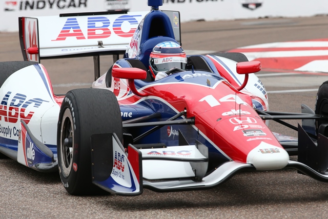 Takuma Sato leads Firestone Grand Prix of St. Petersburg practice