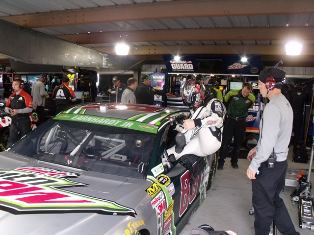 Dale Earnhardt Jr. posts disappointing qualifying effort in search of clock