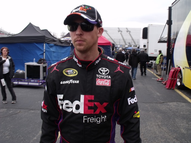 Denny Hamlin: “I’m going to win it this weekend, I promise.”