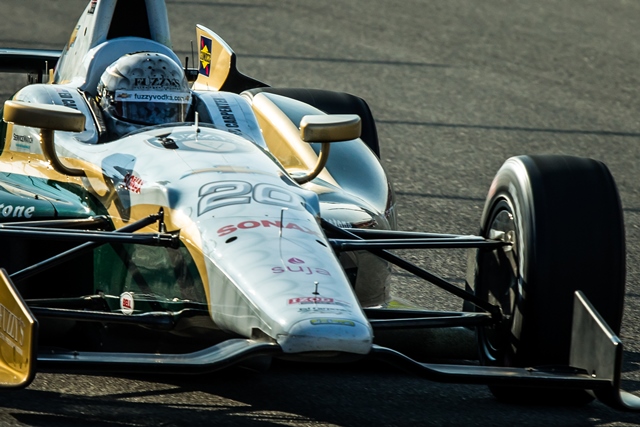 Ed Carpenter satisfied by early season success by team