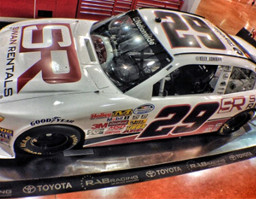 Kelly Admiraal Signs Swan Rentals as Primary Sponsor for NASCAR Nationwide Series