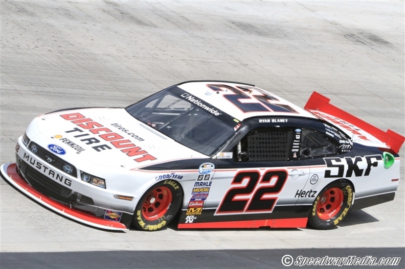 Ryan Blaney has impressive performance with fourth at Bristol