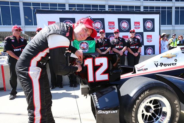 Will Power wins pole for Toyota Honda Indy Grand Prix of Alabama