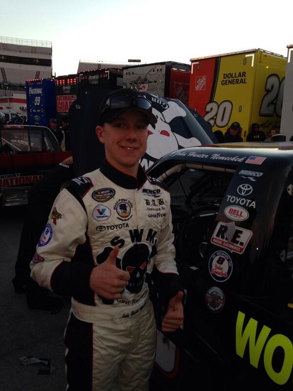John Hunter Nemechek ‘Feeling Good’ With Top-15 Finish in Martinsville Truck Race