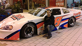 Travis Fisher is working his way up the racing ranks, one race at a time