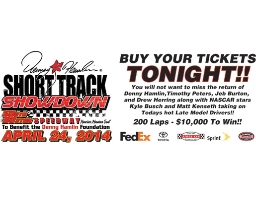 Hermie Sadler to Compete in Denny Hamlin Charity Race