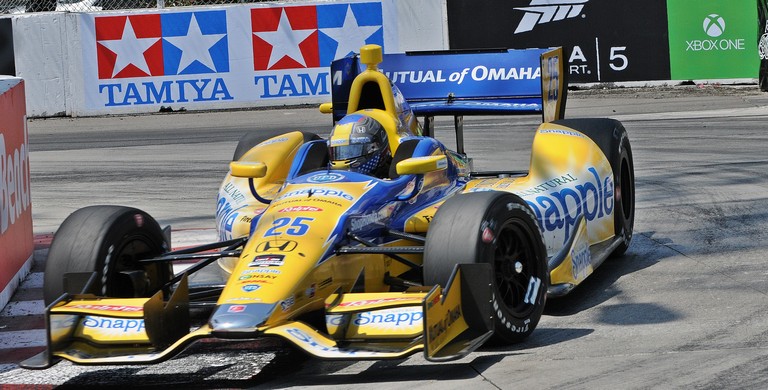 Marco Andretti qualifies eighth trying to rebound from St. Petersburg