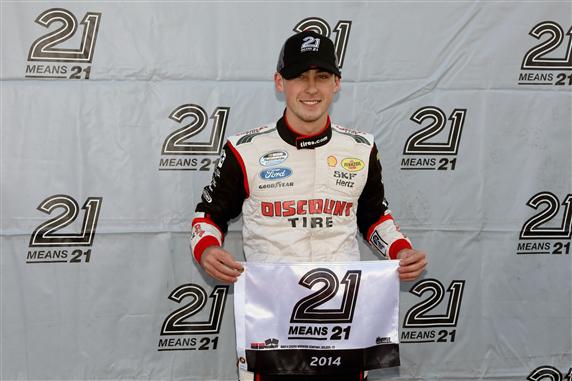Ryan Blaney Wins His First NASCAR Nationwide Series Pole at Iowa Speedway