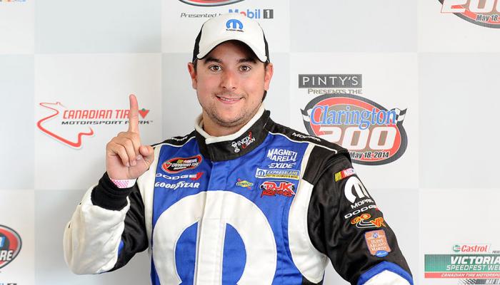 Andrew Ranger scores Pinty’s presents the Clarington 200 pole