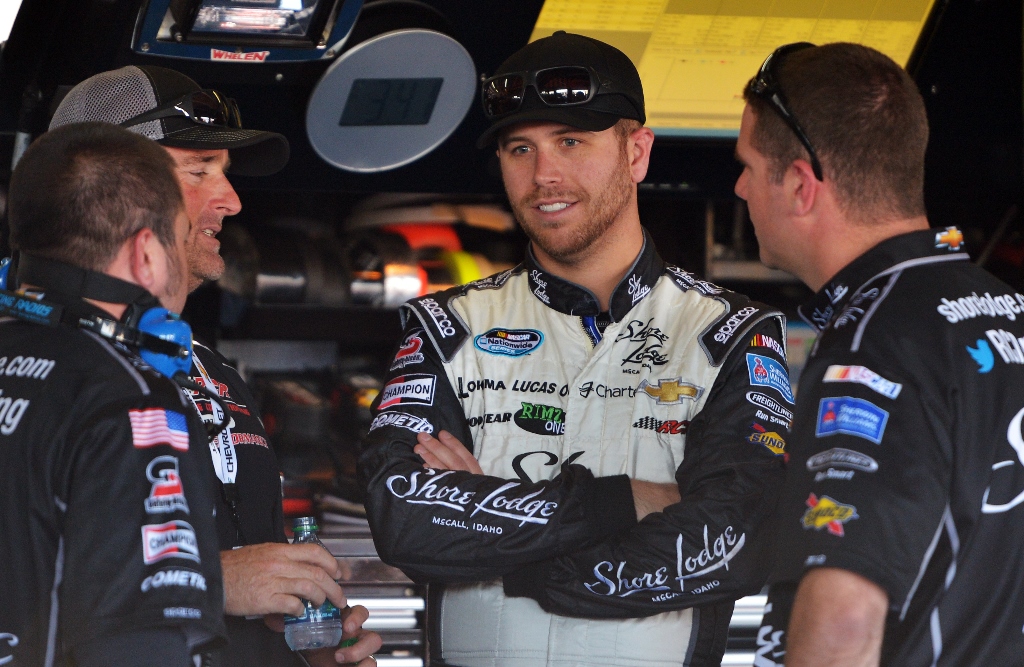 Brian Scott wins Aaron’s 499 pole at Talladega as ECR sweeps top-six spots