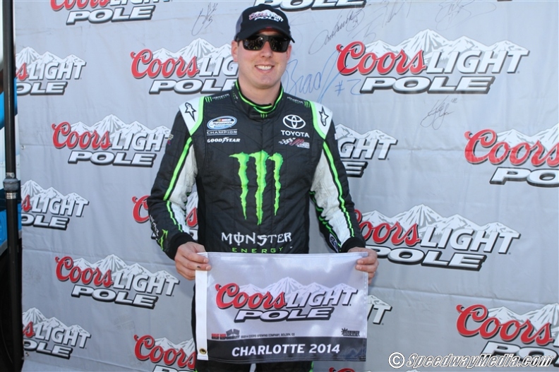 Kyle Busch on the Pole for the History 300