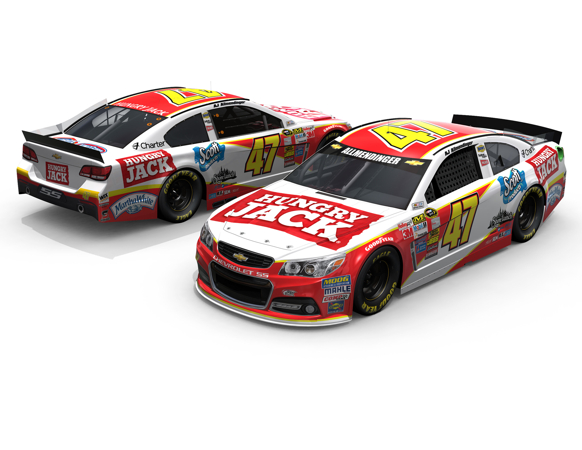 JTG DAUGHERTY RACING WELCOMES HUNGRY JACK® TO THE NO. 47 CHEVROLET SS TEAM FOR THE 2014 NASCAR SPRINT CUP SERIES SEASON