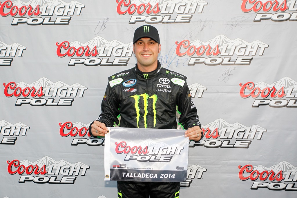 Sam Hornish Jr. scores Aaron’s 312 pole in last minutes of session