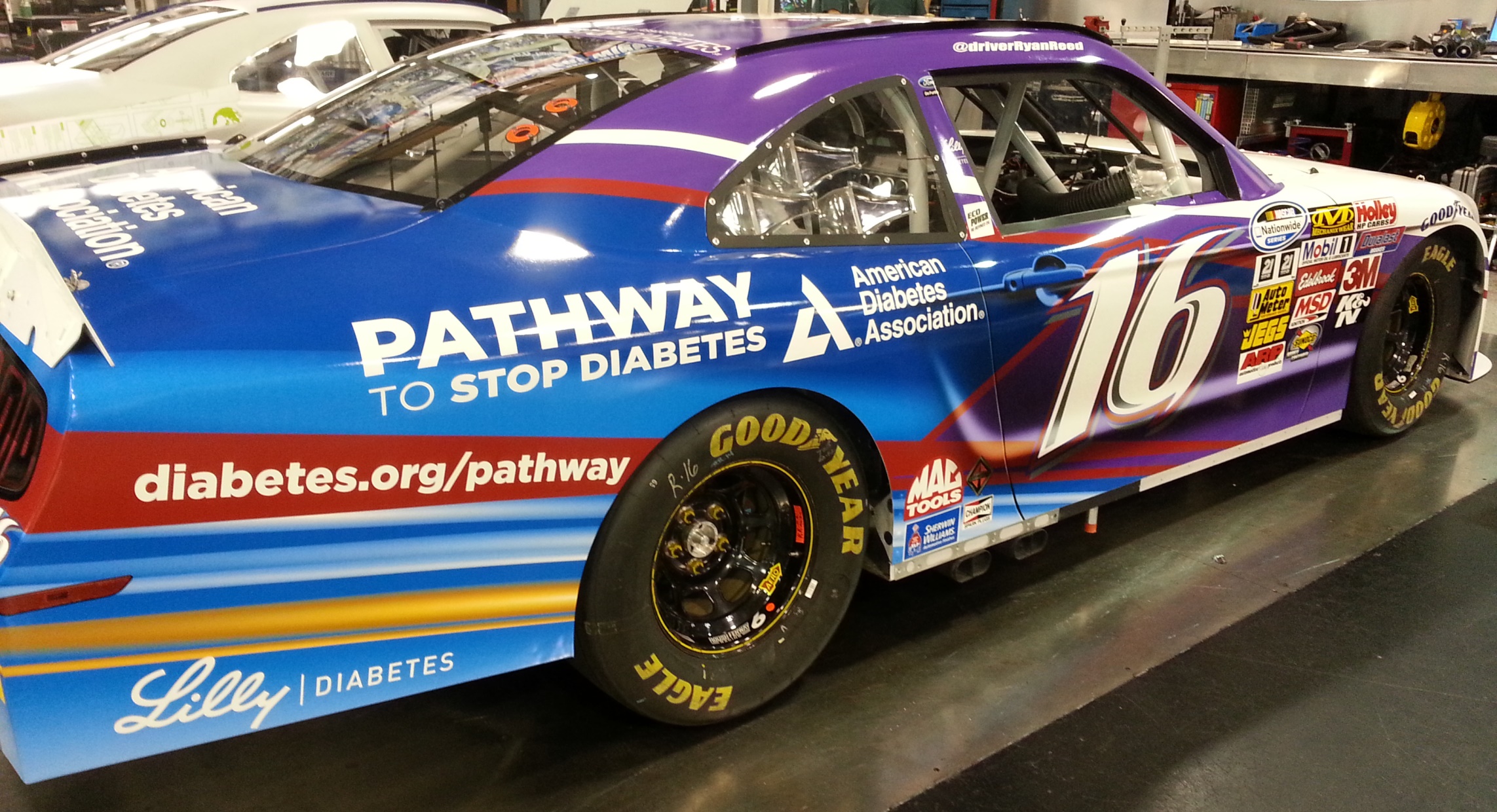 No. 16 Ford Mustang to Carry Special ‘Pathway to Stop Diabetes’ Paint Scheme