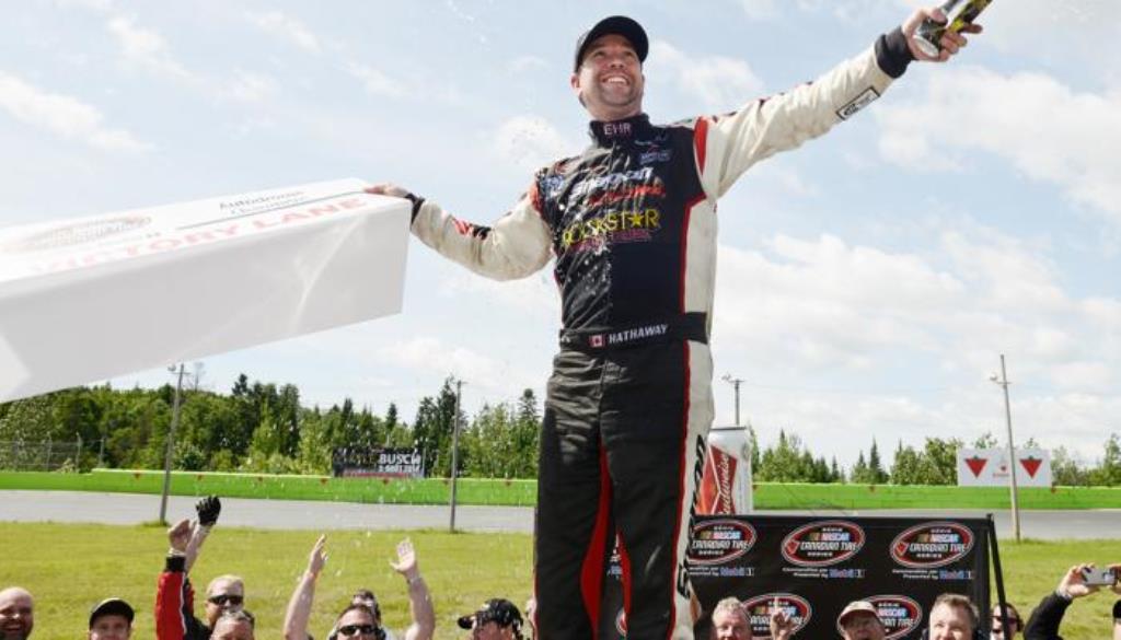 Jason Hathaway outduels Dilley to Budweiser 300 victory at Chaudière
