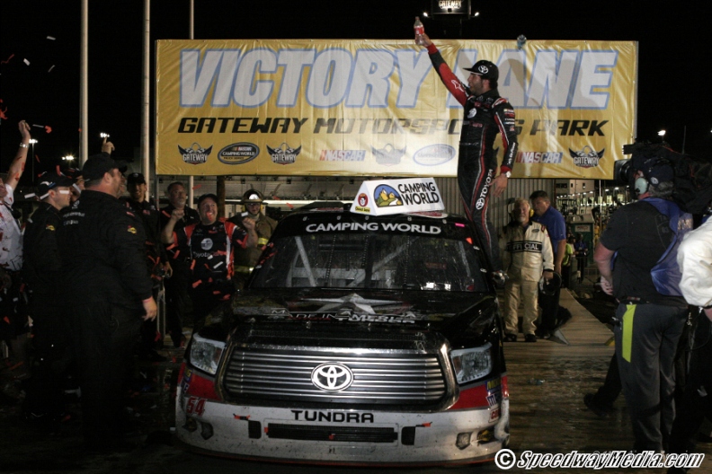 Darrell Wallace Jr. Recharges With Win at Gateway Motorsports Park