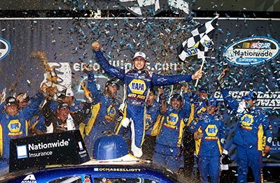 Rookie Chase Elliott Nabs Third Win of the Season at Chicagoland
