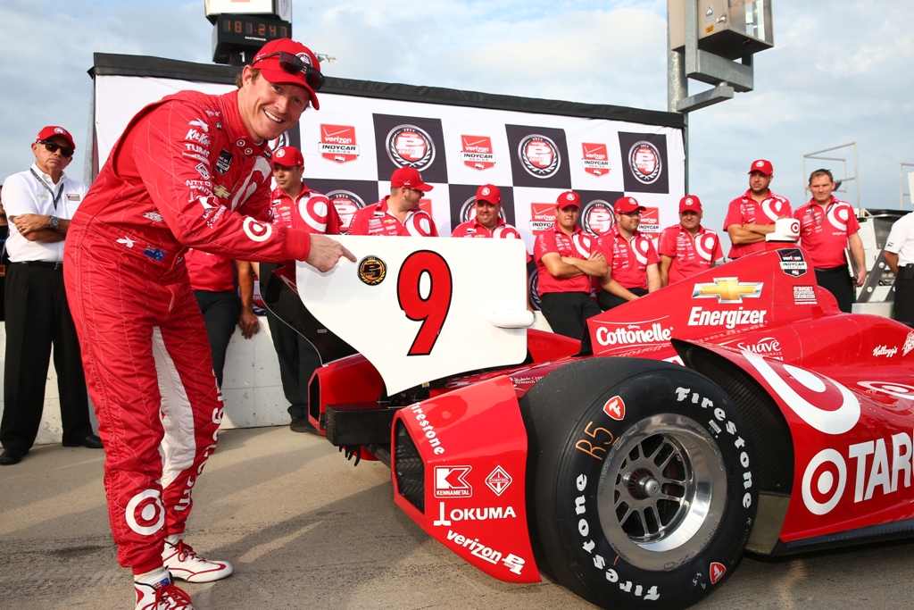 DIXON WINS VERIZON P1 AWARD FOR IOWA CORN INDY 300