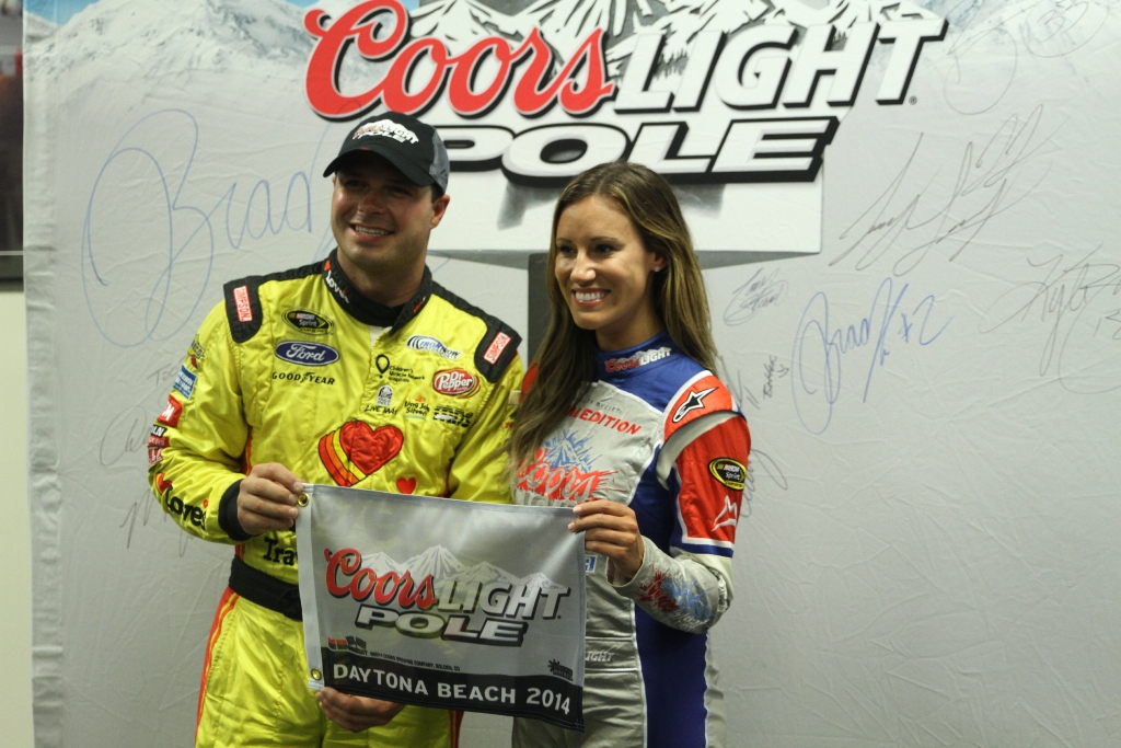 David Gilliland scores surprise pole for Coke Zero 400 at Daytona International Speedway