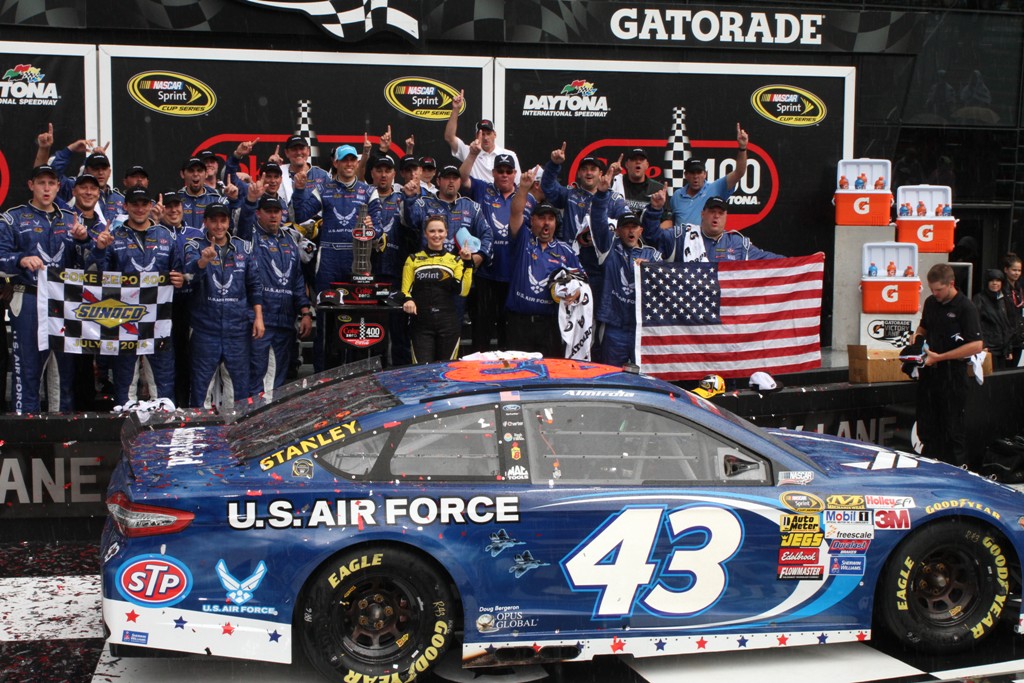Almirola Wins his First Sprint Cup Race in the Coke Zero 400 at Daytona