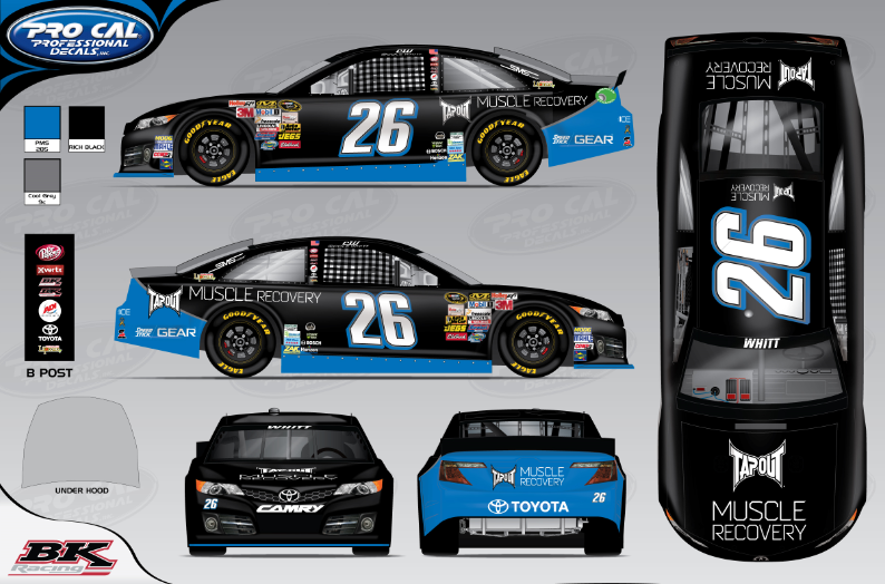 Axxess Pharma Becomes Primary Sponsor for Cole Whitt at New Hampshire and Phoenix