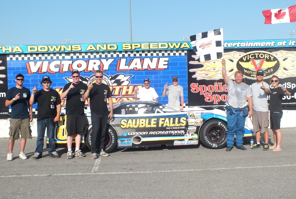 Andrew Gresel scores third straight Kawartha Speedway victory