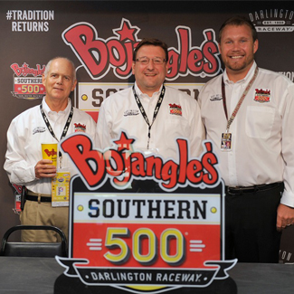 Darlington Raceway, Bojangles’ Extend NASCAR Sprint Cup Series Race Entitlement Through 2019