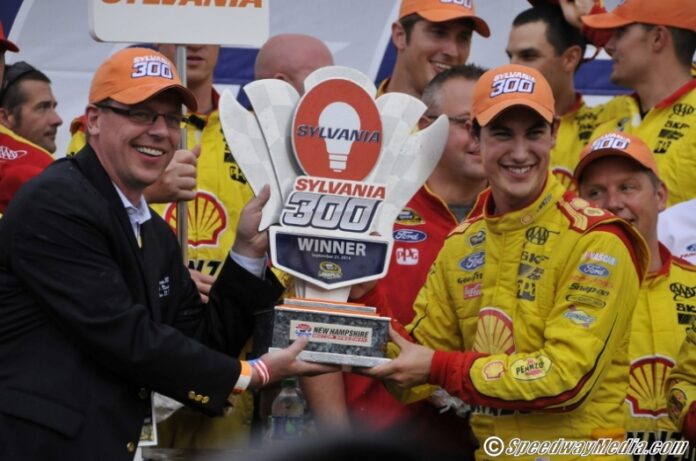 Joey Logano NH Victory 2014