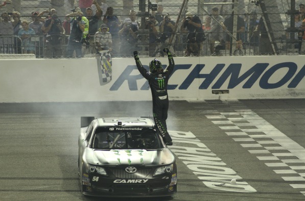 Kyle Busch Schools the Field at Richmond