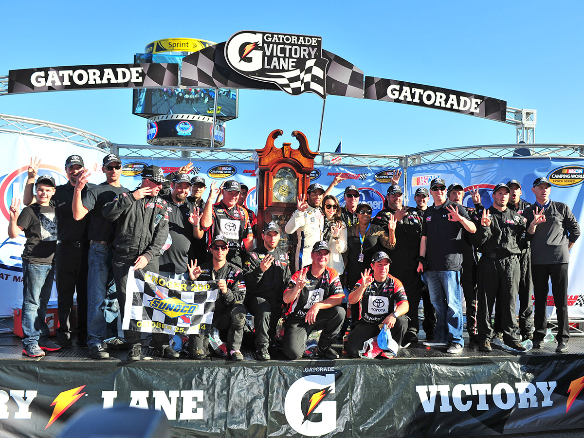 Wallace Delivers Memorable Kroger 200 Victory in Special Tribute Truck