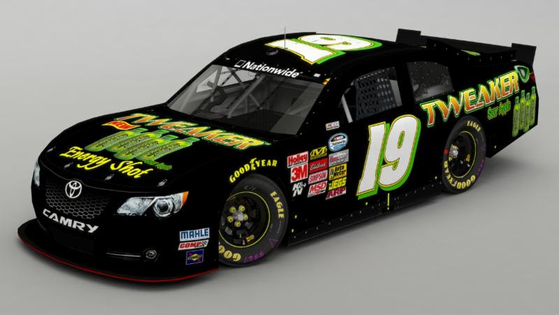 Tweaker Energy Shots is Back on Board the No. 19 Camry, piloted by Mike Bliss at Texas Motor Speedway