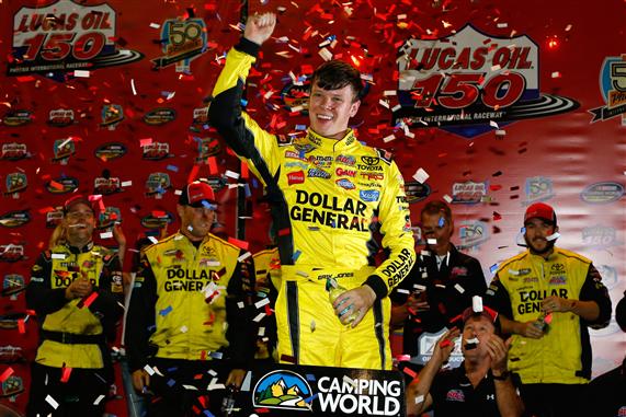 Erik Jones Lights up the Night in the Lucas Oil 150 in Phoenix