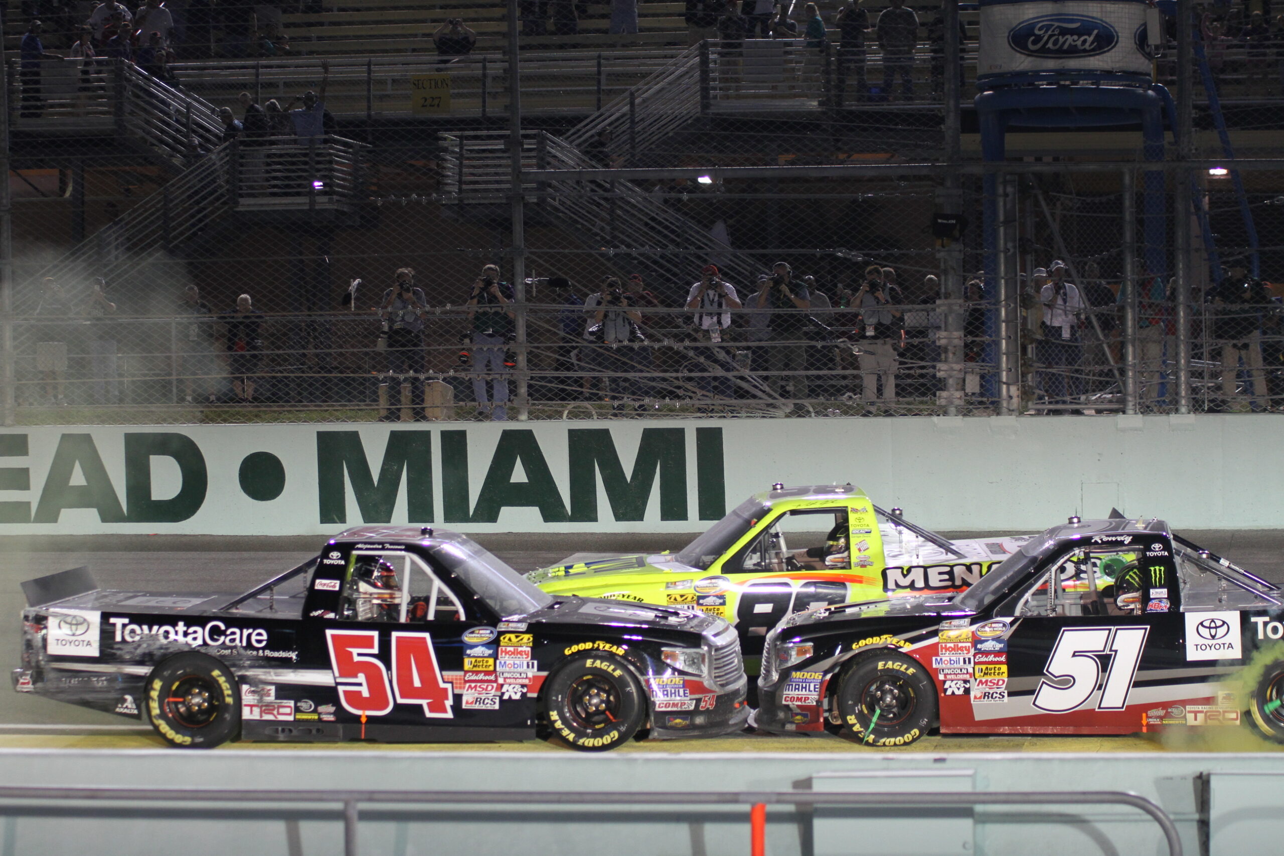 Darrell Wallace Jr. Wins Truck Race; Matt Crafton Wins Back to Back Championship