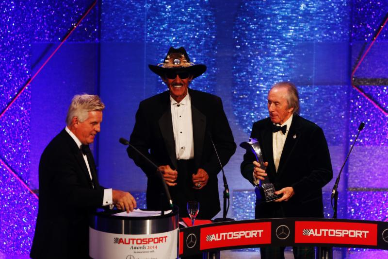 Richard Petty Honored at Autosport Awards in London