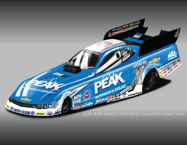 John Force Returns to his Chevrolet Roots