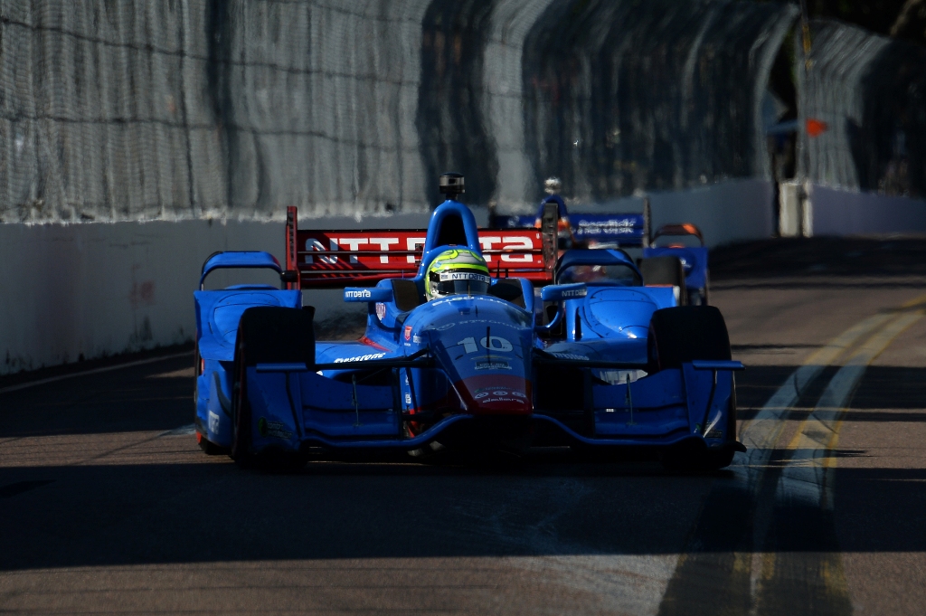 Tony Kanaan Breaks Up Penske Party With A Third Place Finish